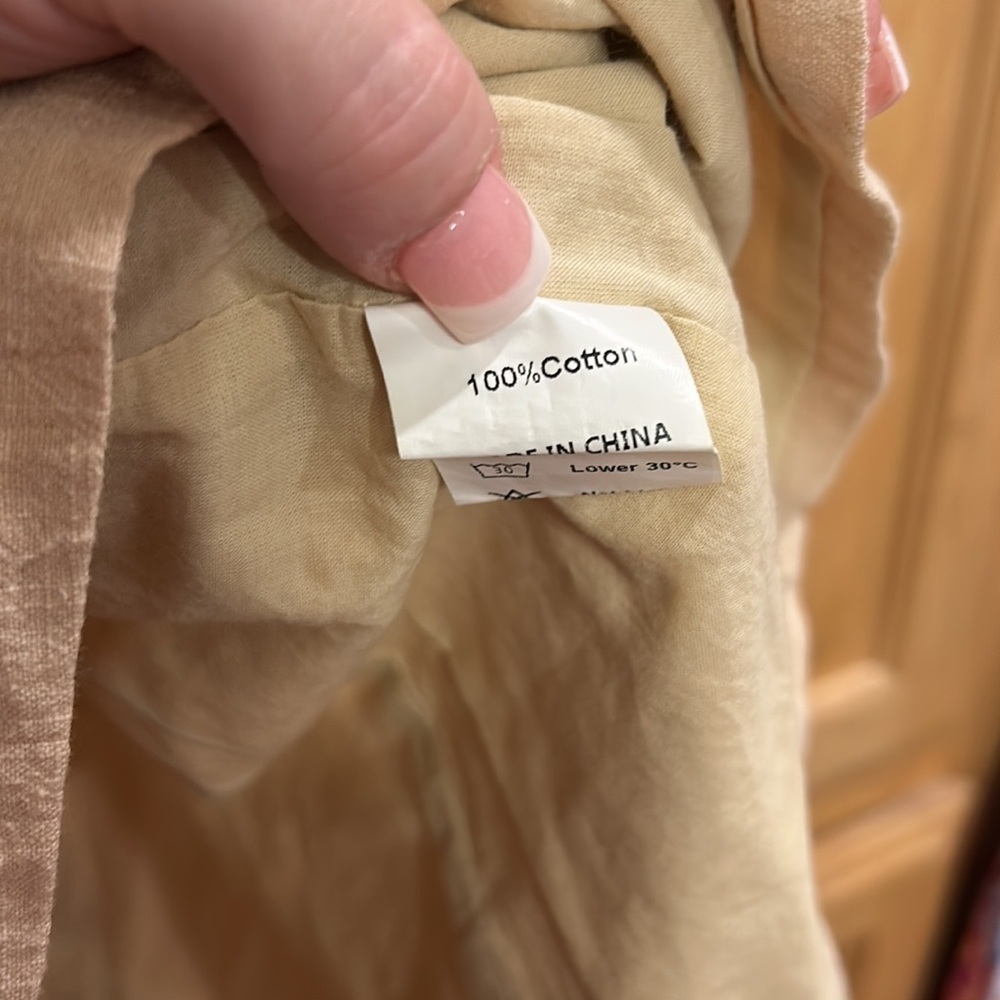 SNDYS Tuscany Linen Dress in Oat - Picture 8 of 10